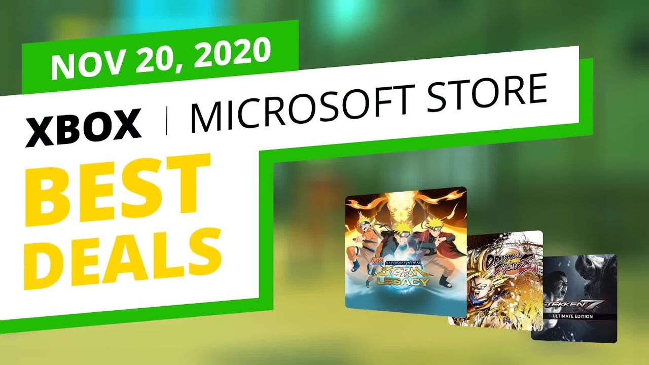 Best Xbox Deals in the official Microsoft Store, Nov 20, 2020