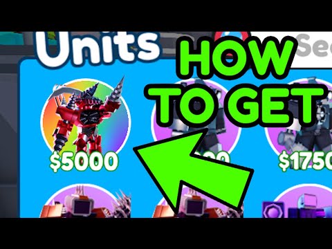 How To Get The NEW Upgraded Titan Drill Man.. (Toilet Tower Defense)