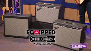 Video thumbnail for Fender '65 Twin Reverb, '65 Deluxe Reverb & Hot Rod DeVille III 212 Tube Guitar Amps | Full Compass by Full Compass