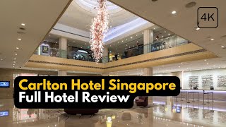 Carlton Hotel Singapore | Hotel Review with Gym, Room and Pool Tour