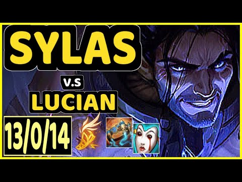 XERO (SYLAS) vs LUCIAN - 13/0/14 KDA MID CHALLENGER GAMEPLAY - BR