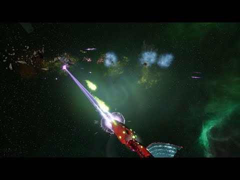 Asuryani vs Tyranids - Classic Battle - Battlefleet Gothic Armada 2