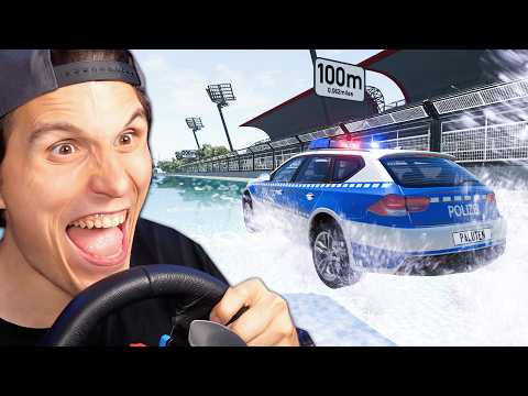 Welches AUTO fährt am weitesten über Wasser? | BeamNG