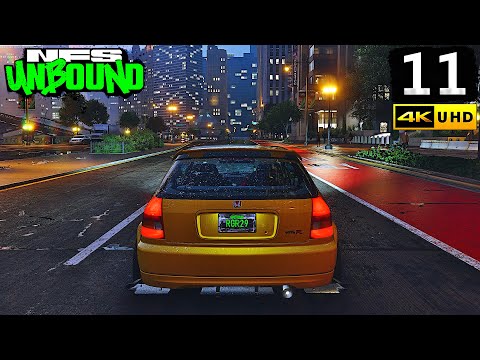 Need for Speed Unbound Gameplay Walkthrough Part 11 - PC 4K 60FPS No Commentary