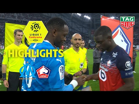 Olympique de Marseille - LOSC ( 2-1 ) - Highlights - (OM - LOSC) / 2019-20