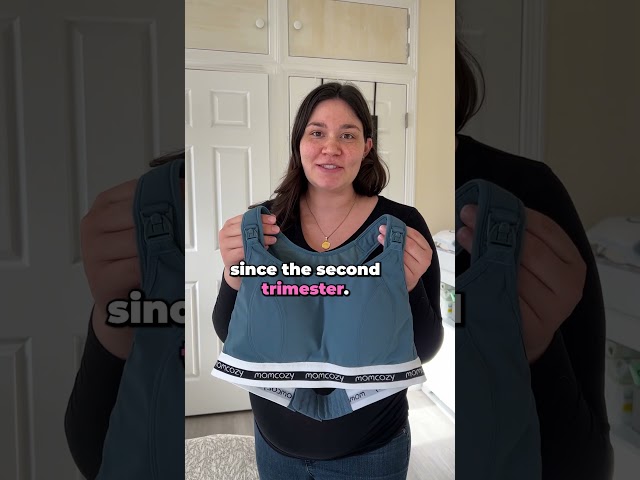 Vídeo relacionado con momcozy Sujetador Lactancia sin Costuras, Sujetador sin Aros y Acolchado de Forma Natural, Cómodo y Suave para Embarazo, Lactancia, Dormir y Uso Cotidiano