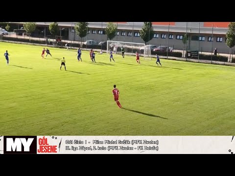 MY GÓL JESENE: Číslo 1 - Milan Michal Sučák (MFK Zvolen)