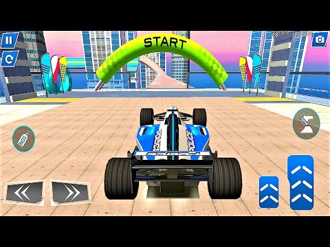 Police Formula Ramp Car Stunts: GT Stunt Car Games-Best Android IOS Gameplay HD