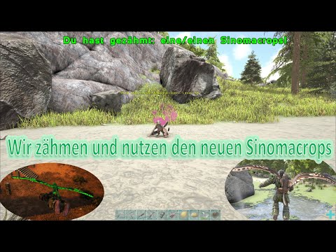 Ark official deutsch: Sinomacrops zähmen und nutzen - Der neue Flug-Dino auf Lost Island