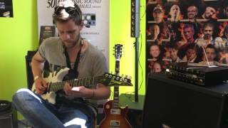 Video thumbnail for Guitar Show Padova 2017 - Dv Mark booth - Multiamp Frank Gambale signature by Luca Mantovanelli