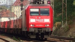 preview picture of video 'Züge in Eberswalde - Die Eisenbahn im Jahr 2012'