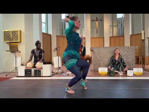 Gwen Thomas Vocal Alchemy Performance mit dem pro arte Reck Ensemble im Kleinen Michel Hamburg