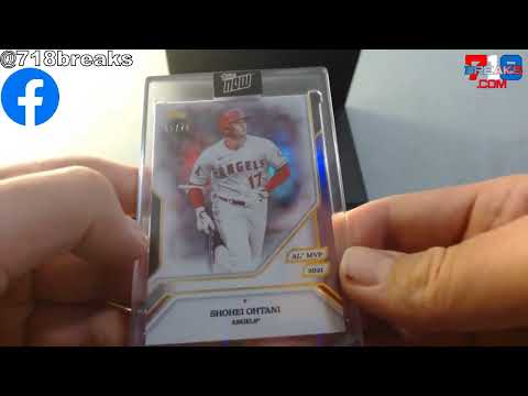 2025 Topps MVP Collection Personal Box Break Red Patch /5!