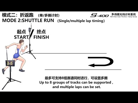 S-400 Mode 2 shuttle run video thumbnail