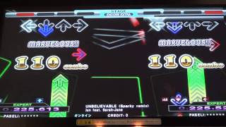 AC DDR X3 vs 2nd MIX【UNBELIEVABLE】(Expert) BPM175 Lv15