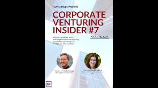 Corporate Venturing Insider #7: Ellen Ehrenpreis @ Orrick, interview by Nicolas Sauvage