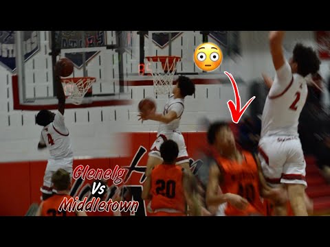 WINDMILL DUNK SHUTS DOWN PLAYOFF GAME!!! Dunks All Game! (Glenelg vs. Middletown)