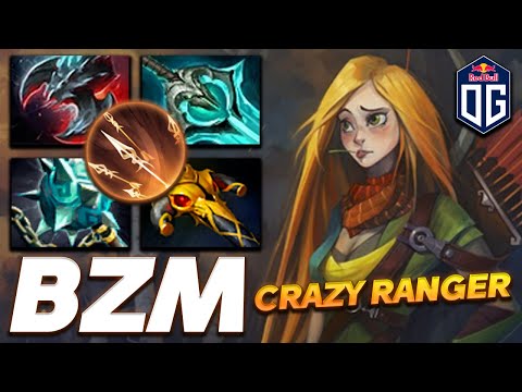 OG.bzm Windrunner Crazy Ranger [29/6/19] - Dota 2 Pro Gameplay [Watch & Learn]