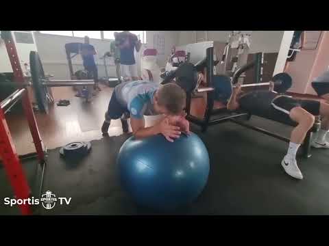 Kulisy treningu na siłowni Sportis SFC Łochowo (22.08.2022)