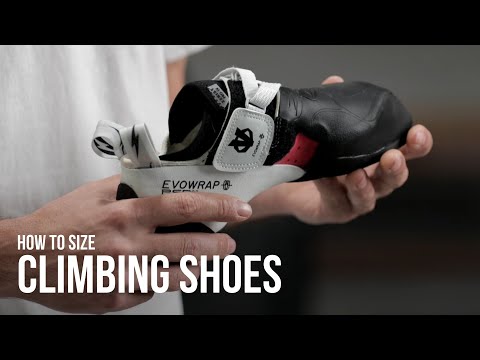 Evolv | Climbing Shoe Sizing Guide | 2024