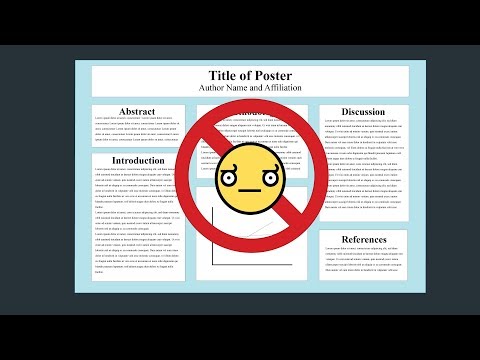 How to create a better research poster in less time (