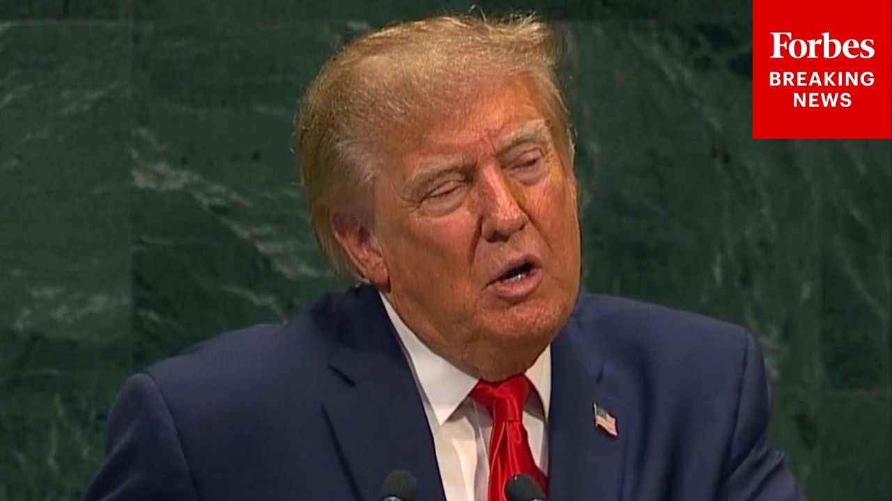 Trump addresses UN General Assembly on global security strategy