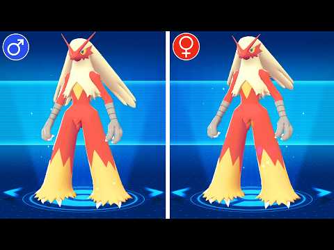 Pokémon Legends: Z-A - All Pokémon Gender Differences (DLC INCLUDED)