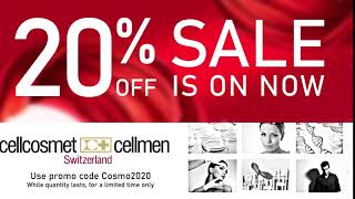 Cellcosmet sale on now at Cosmo Med Spa