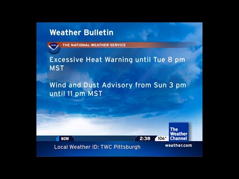 Intellistar 1 SD with Excessive Heat Warning - Phoenix, AZ (7/23/23)
