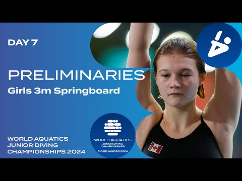 Girls 3m Springboard Prelims Highlights | Junior Diving 2024 Day 7