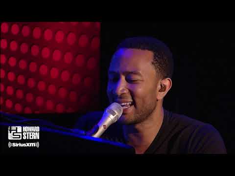 John Legend “All of Me” Live on the Howard Stern Show (2013)