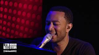 John Legend “All of Me” Live on the Howard Stern Show (2013)