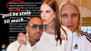 jeffree star CLAIMS his new boyfriend ROBBED THOUSANDS of dollars from him...
