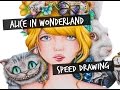 Themed Portraits Alice In Wonderland Speed Drawing Vivian Wong