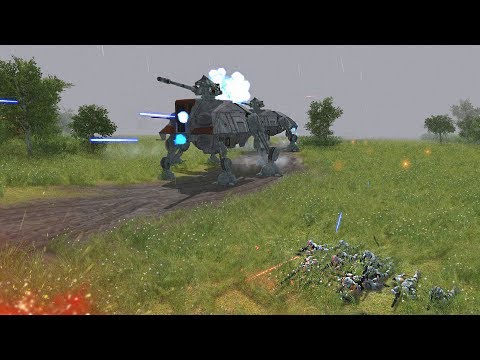 CLONE INVASION OF RAVAAN! - Star Wars: Galaxy at War Mod Gameplay!