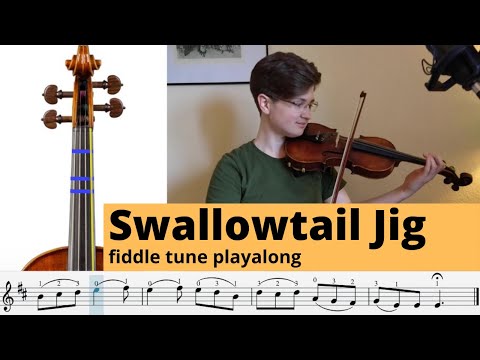 Swallowtail Jig violin play along