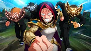 The First Manhunt in League : 1 Challenger vs 5 PLAYERS