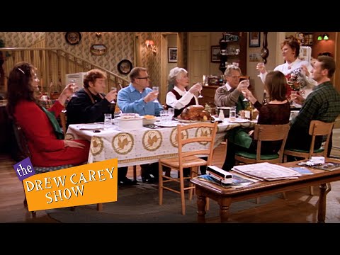 Drew's Awkward Family Christmas Dinner | The Drew Carey Show