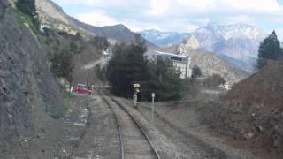 preview picture of video '3. Vorne auf  der Lok im Taurus Gebirge  10. April 2011'