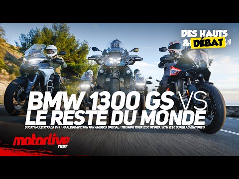 Nouvelle 1300 GS vs Ducati vs KTM vs Triumph vs Harley-Davidson