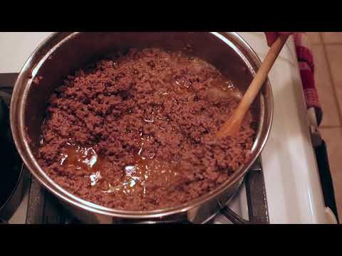 How to remove/render fats from ground meat.