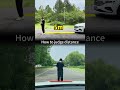 How to judge distance from people while driving?#driving #tips #howto #manual #skills #car