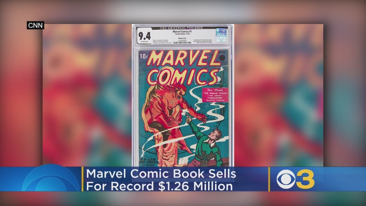 Marvel Comic Book Sells For Record $1.26 Million