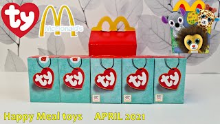 NEW McDonald's Happy Meal Germany APRIL 2021 - TY Teenie Beanie Boos ™