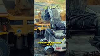 A MÁQUINA GIGANTE que corta MONTANHAS  #shorts