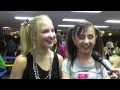 AUDREY WHITBY And ALLISYN ARM Meet JUSTIN BIEBER