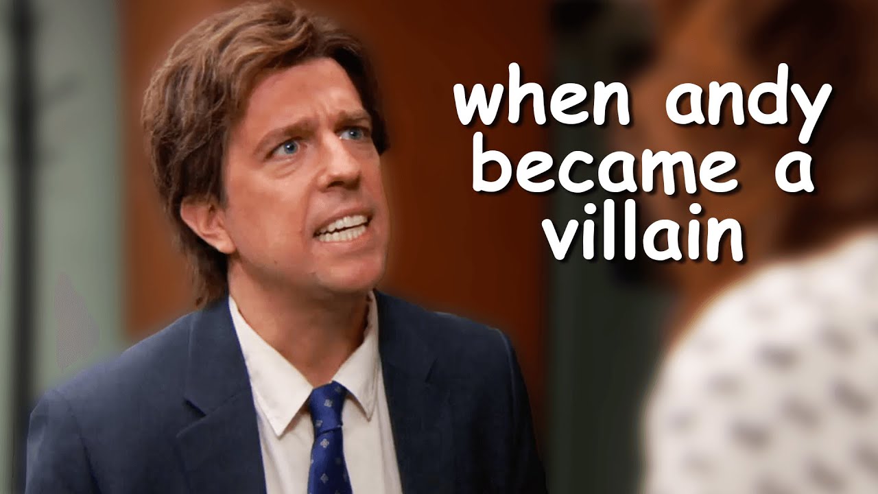 andy bernard's villain era | The Office US | Comedy Bites