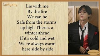 Download lagu Taehyung - ' Winter Ahead ' ( Ft. park hyo sain ) Easy Lyrics mp3