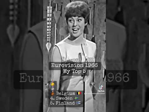 Eurovision 1966 My Top 5 #eurovisionsongcontest #eurovision #eurovision1966