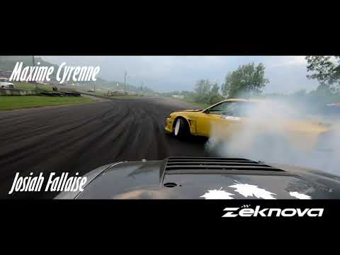 Team ZEKNOVA Tires Canada : Fallaise chase Cyrenne // DMCC Drift Round 3 - Riverside Speedway, QC